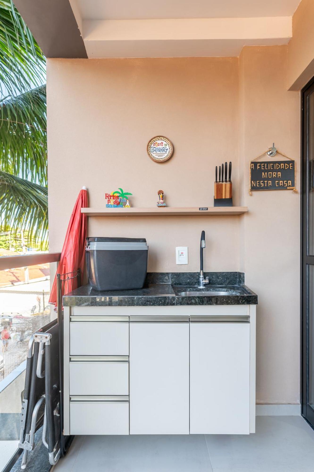 Ama Flat Porto Kai - Centro Da Vila 50M Do Mar. Порту-ді-Галіняс Екстер'єр фото
